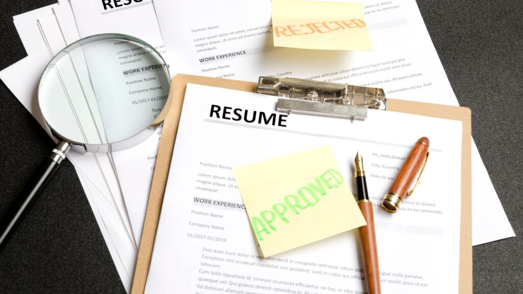 identify your resume